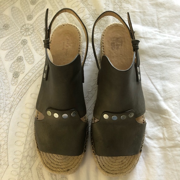 rag & bone Shoes - RAG & BONE- Leather “Sayre” Shoes  (Size 41)
